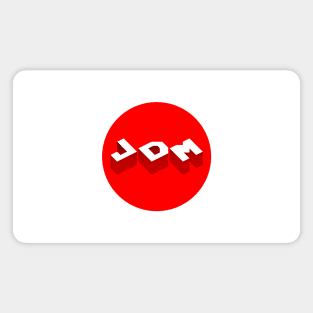 JDM Flag Magnet